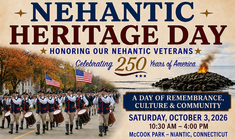Nehantic Heritage Day flyer